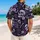 Grinning Skeleton and Gothic Webs for Spooky Halloween Nights and Eerie Getaways Hawaiian Shirt - 2