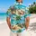 Playful Island Animal Friends for Sunny Beach Getaways and Tropical Vacation Days Hawaiian Shirt - 2