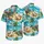 Playful Island Animal Friends for Sunny Beach Getaways and Tropical Vacation Days Hawaiian Shirt - 5