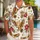 Jeweled Golden Eagles and Stars for Retro Rock Concerts and Island Getaways Hawaiian Shirt - 1