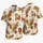 Jeweled Golden Eagles and Stars for Retro Rock Concerts and Island Getaways Hawaiian Shirt - 5