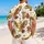 Jeweled Golden Eagles and Stars for Retro Rock Concerts and Island Getaways Hawaiian Shirt - 2