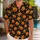 Glowing Jack-o'-Lanterns for Family Halloween Parties and Festive Theme Park Trips Hawaiian Shirt - 1