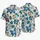 Cheerful Holiday Mouse and Blue Tropical Blooms for Festive Island Getaways Hawaiian Shirt - 5