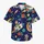 Cartoon Space Explorers and Rocket Ship for Dreamy Summer Getaways with Friends Hawaiian Shirt - 7