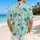 Dalmatian Puppies and Tropical Florals for Sunny Summer Beach Getaways Hawaiian Shirt - 2