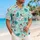 Dalmatian Puppies and Tropical Florals for Sunny Summer Beach Getaways Hawaiian Shirt - 6