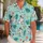 Dalmatian Puppies and Tropical Florals for Sunny Summer Beach Getaways Hawaiian Shirt - 1