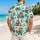 Playful Beach Animals And Tropical Palms For Sunny Coastal Getaways Hawaiian Shirt - 2