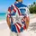 Navy Star And Red White Stripes For Fourth Of July Beach Celebrations And Summer Trips Hawaiian Shirt - 2