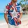 Navy Star And Red White Stripes For Fourth Of July Beach Celebrations And Summer Trips Hawaiian Shirt - 6