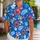 Nautical Mouse Duo with Tropical Flowers for Sunny Island Cruises and Family Getaways Hawaiian Shirt - 1