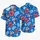 Nautical Mouse Duo with Tropical Flowers for Sunny Island Cruises and Family Getaways Hawaiian Shirt - 5