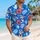 Nautical Mouse Duo with Tropical Flowers for Sunny Island Cruises and Family Getaways Hawaiian Shirt - 6