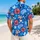 Nautical Mouse Duo with Tropical Flowers for Sunny Island Cruises and Family Getaways Hawaiian Shirt - 2