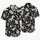 Monochrome Cartoon Doodle Motifs for Creative Summer Getaways and Beachside Weekends Hawaiian Shirt - 5