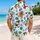 Festive Reindeer, Snowmen and Gingerbread Holiday Cheer for Christmas Getaways Hawaiian Shirt - 2