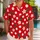 Red And White Polka Dots For Sunny Beach Getaways And Retro Summer Celebrations Hawaiian Shirt - 1