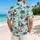 Playful Sea Otter Surfer for Tropical Island Getaways and Sunny Summer Holidays Away Hawaiian Shirt - 2