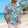 Cheerful Snowmen And Reindeer Holiday Scenes For Christmas Island Getaways And Winter Hawaiian Shirt - 6