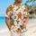 Gingerbread Holiday Cookie Motifs for Christmas Parties and Festive Island Getaways Hawaiian Shirt - 6