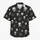 Skeletal Bowtie Pinstripes for Halloween Parties and Spooky Island Getaways All Season Hawaiian Shirt - 7