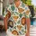 Golden Lion Cubs and Safari Leaves for Relaxed Island Getaways and Wildlife Lovers Hawaiian Shirt - 1