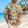 Golden Lion Cubs and Safari Leaves for Relaxed Island Getaways and Wildlife Lovers Hawaiian Shirt - 6