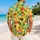 Quirky Cartoon Island Family Beach Vacation Escape for Fans of Cheerful Retro Comedy Hawaiian Shirt - 2