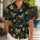 Spooky Grinning Faces and Golden Hearts for Halloween Getaways and Tropical Vacations Hawaiian Shirt - 1