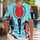 Retro Superhero Family Style for Island Getaways and Summer Vacation Adventures Together Hawaiian Shirt - 1