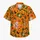 Pumpkin, Tiger Cub and White Kitten Halloween Aloha for Spooky Autumn Celebrations Hawaiian Shirt - 7