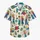 Blonde Teen Fashion Doodles For Playful Summer Getaways And Nostalgic Weekend Adventures Hawaiian Shirt - 7