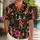 Whimsical Skeleton and Patchwork Spirit for Halloween Parties and Tropical Getaways Hawaiian Shirt - 1
