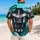 Dark Galactic Armor Chestplate Beachwear for Cosplay, Halloween and Summer Getaways Hawaiian Shirt - 2