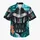 Dark Galactic Armor Chestplate Beachwear for Cosplay, Halloween and Summer Getaways Hawaiian Shirt - 7
