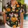Whimsical Halloween Mouse Friends for Pumpkin Patch Celebrations and Spooky Getaways Hawaiian Shirt - 1