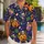 Whimsical Skeleton Cocktails for Halloween Beach Getaways and Spooky Island Escapes Hawaiian Shirt - 1