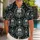 Masked Space Knight Mandalas for Sci-Fi Fans on Beach Vacations and Island Getaways Hawaiian Shirt - 1