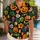 Halloween Pumpkin Candy and Spooky Treats for October Parties and Fall Vacation Fans Hawaiian Shirt - 1