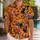 Spooky Halloween Pumpkins and Cartoon Villains for a Playful October Island Getaway Hawaiian Shirt - 1