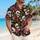 Whimsical Skeleton Faces and Tropical Blooms for Halloween Getaways and Spooky Vacations Hawaiian Shirt - 6
