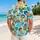 Cheerful Cartoon Beach Family for Sunny Island Getaways and Relaxed Summer Celebrations Hawaiian Shirt - 2