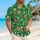 Cheerful Green Jungle Monkeys For Sunny Island Getaways And Relaxed Summer Days Together Hawaiian Shirt - 6