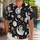 Cute Astronauts and Planets for Summer Stargazing, Beach Holidays and Space Lovers Hawaiian Shirt - 1