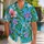 Tropical Violet and Pink Flowers for Sunny Island Getaways and Resort Escapes Hawaiian Shirt - 1
