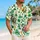 Lucky Clover Companions for St Patrick’s Day Celebrations and Tropical Island Getaways Hawaiian Shirt - 6