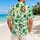 Lucky Clover Companions for St Patrick’s Day Celebrations and Tropical Island Getaways Hawaiian Shirt - 2