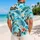Tropical Beach Animal Friends for Sunny Poolside Adventures and Family Island Vacations Hawaiian Shirt - 2