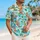Tropical Animal Friends Surfing Scenes for Sunny Beach Getaways and Summer Vacations Hawaiian Shirt - 6